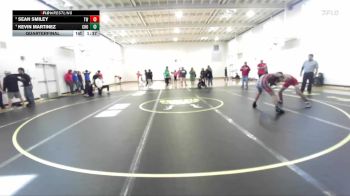 120 lbs Quarterfinal - Sean Smiley, Tulare Western vs Kevin Martinez, Chowchilla