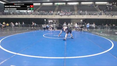 125 lbs Quarterfinal - Noah Reising-Rubli, Bethesda vs Jacob Hughen, Jefferson