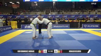 Ronaldo Delibero vs Igor Dominguez Andrade 2026 Pan Jiu Jitsu IBJJF Championship