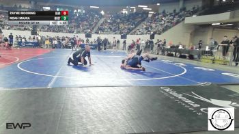 123 lbs Round Of 64 - Zayne Mooring, Deer Creek Wrestling vs Noah Majka, Mustang Middle School