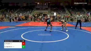 106 lbs Quarterfinal - Gage Pruitt, Titan Wrestling Academy vs Gerald Harris III, Hurricane Wrestling Academy