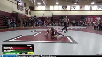 132 lbs Round 1 - Kale Wieland, Independence vs Zion Deah, Dubuque Senior