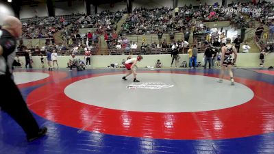 130 lbs Round Of 16 - Kaedyn Cox, Social Circle USA Takedown vs Luka Jensen, Guerrilla Wrestling Academy