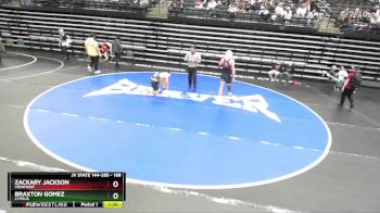168 lbs Champ. Round 2 - Zackary Jackson, Viewmont vs Braxton Gomez, Cyprus