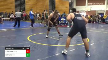 285 lbs Prelims - Jackson Erdman, West Torrance vs Henry Sturn, Trabuco Hills