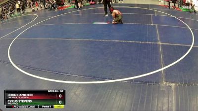 80 lbs Semifinal - Leion Hamilton, The Pride Of Nevada vs Cyrus Stevens, Wolfpack