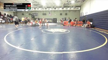 190 lbs Cons. Semi - Ariel Penaloza, Cypress vs Alexis Llamas, Elsinore