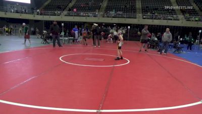 75 lbs Quarterfinal - Bryce Dulin, Carrsville vs Colton Couch, Lincoln University