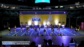 Franklin High School - Franklin High School [2025 Varsity Coed Non Tumbling Game Day Day 2] 2025 UCA Northeast Regional