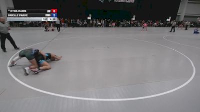 135 lbs Champ. Rd Of 64 - Kyra Hains, Lincoln Girls Wrestling vs Brielle Parke, Sebolt Women Wrestling Academy