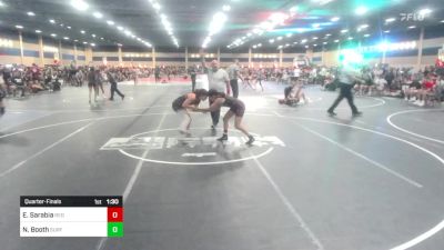 109 lbs Quarterfinal - Eve-Va Sarabia, Red Star vs Nohea Booth, Surfside RTC