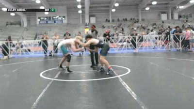 195 lbs Rr Rnd 3 - Connor Cox, Doughboy Black - HSB vs Colby Geisel, University Hawks Wrestling Club - HSB