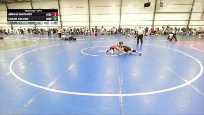 105 lbs Round 3 (12pm Friday) - Casen Becker, Untouchables, MN vs Abram Whitaker, NCWAY National Team