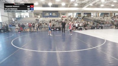 113 lbs Champ. Rd Of 64 - Karver Peasley, Inland Northwest Training Center INWTC vs Dylan Pedroza, Titan Mercury
