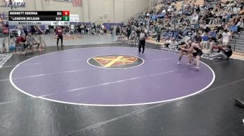 144 lbs Champ. Round 2 - Landon McLean, Blackman vs Bennett Sberna, Montgomery Bell Aca.