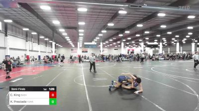 109 lbs Semifinal - Cason King, Basha vs Kash Preciado, Yuma Elite