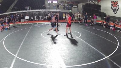 157 lbs Semis - Hamish Smith, Montana vs Jackson Peterman, Oregon