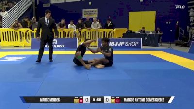 Marcos Antonio Gomes Guedes vs Marco Mendes 2025 Pan IBJJF Jiu-Jitsu No-Gi Championship