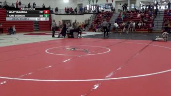 165 lbs Cons. Round 2 - Jude Seebeck, Iowa City, City High vs Wiley Blasdell, Fulton (H.S.)