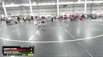 110 lbs Cons. Round 3 - Xander Staker, Minico vs Brantley Scales, Mountain Home Middle School