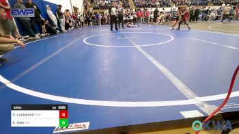 52 lbs Semifinal - Dylan Lockwood, Heat vs Stetson Hale, Grove Takedown Club