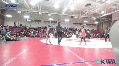 70 lbs Consi Of 8 #1 - Luke Olsen, Mojo Grappling Academy vs Myles Flesner, Team Tulsa Wrestling Club