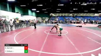 160 lbs Consolation - Dezmonde Gartrell, OH vs Ty Chittum, VA