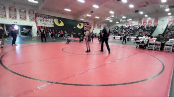 125 lbs Cons. Round 1 - Mia Sena, La Habra vs Seriah Santibanes, Sanger