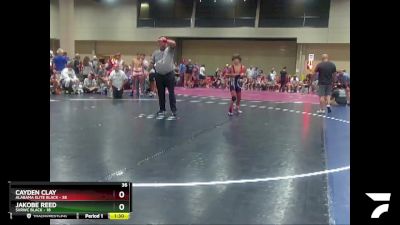 95 lbs Round 4 (8 Team) - Cayden Clay, Alabama Elite Black vs Jakobe Reed, SVRWC Black