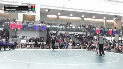190 lbs Semifinal - Dylan O'Brian, Fairfield Warde vs Lucas Judd, Lyman Mem/Windham Tech