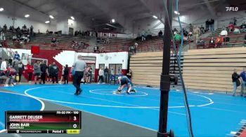 190 lbs Cons. Round 6 - Garrett Deuser, Madison Consolidated vs John Bair, Homestead