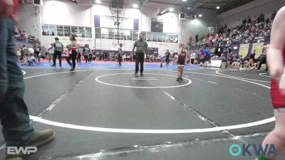 60 lbs Consi Of 8 #2 - Cayson Carlton, Warhorse Wrestling Club vs Grayson Mackey, Skiatook Youth Wrestling