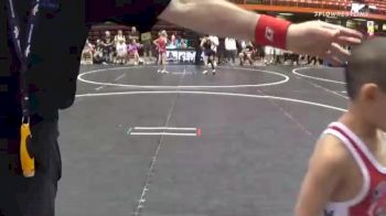 49 lbs Rr Rnd 4 - Sebastian Gonzales, Shakopee Mat Club vs Grayson Maddux, Umpqua WC