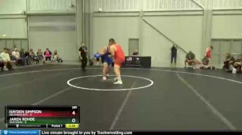 285 lbs Round 1 (8 Team) - Hayden Simpson, Oklahoma Red vs Jaren Rohde, Wisconsin