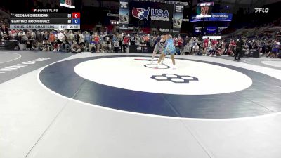 175 lbs Cons. Sub-quarters - Keenan Sheridan, SD vs Santino Rodriguez, NJ