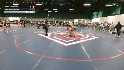 106 lbs Consi Of 64 #1 - Zachary Siatka, KS vs Vladimir Drown, FL