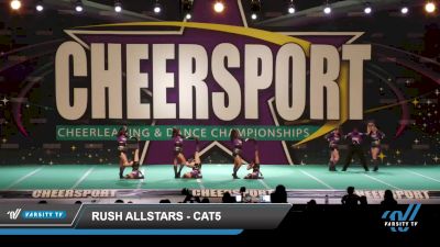 Rush Allstars - Cat5 [2022 L5 Junior Coed - D2] 2022 CHEERSPORT National Cheerleading Championship
