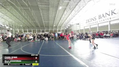 120 lbs Cons. Round 4 - Charli Bybee, Evanston WY vs Ella Aznavorian, Ridgeline