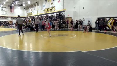 JV-1 lbs Round 3 - Abby Martin, Independence vs Aliyah Pfannkuch, Williamsburg