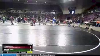 43 lbs Round 1 - Corbin Lee, Pueblo County Wrestling Club vs Xavier Pino, Colorado
