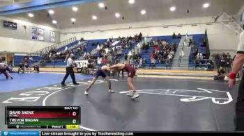 133 lbs Semifinal - David Saenz, Mt SAC vs Trevor Bagan, Santa Rosa