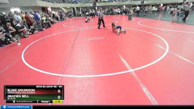 50 lbs Quarterfinal - Graysen Bell, DC Elite vs Blake Amundson, Askren Wrestling Academy