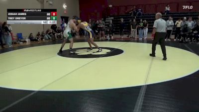 184 lbs Cons. Round 1 - Trey Dreyer, USF vs Josiah James, Andrew College