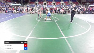 126 lbs Cons 32 #1 - Draven Johns, ID vs Devon Conner, NC