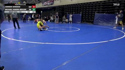 150 lbs Consi-qtrs - Andrew Johnson, Scottdale vs Michael Vander Meulen, Oak Ridge
