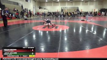 95 lbs 3rd Place Match - Kegan Brown, Legends Of Gold vs Jayce LeClaire, Depere Youth