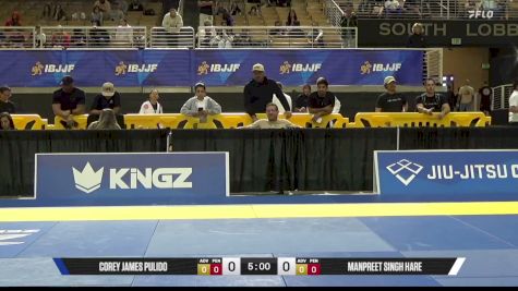 Corey James Pulido vs Manpreet Singh Hare 2026 Pan Jiu Jitsu IBJJF Championship