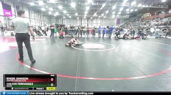 70 lbs 1st Place Match - Colton Fernandez, NWWC vs Ryker Johnson, Eastern Oregon Elite