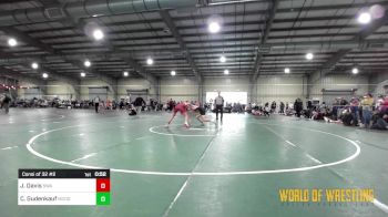 125 lbs Consi Of 32 #2 - Jace Davis, Shelton Wrestling Academy vs Croix Gudenkauf, McDominate Training Center