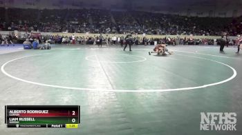 4A-113 lbs Cons. Round 1 - Alberto Rodriguez, Clinton vs Liam Russell, Harrah